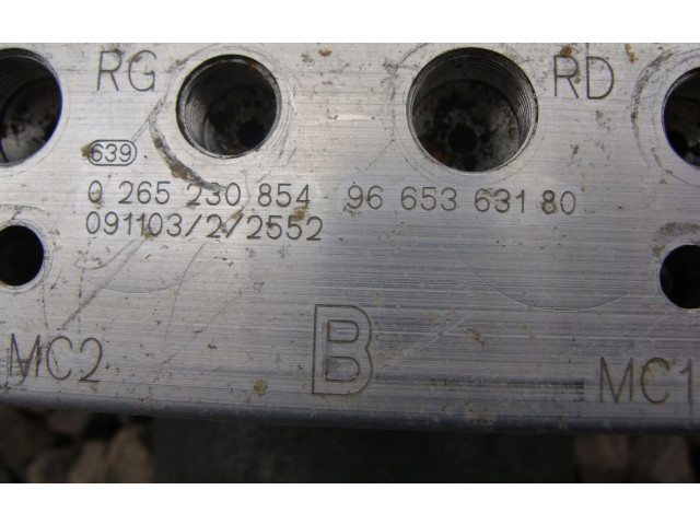 Jednotka ABS 9665363180   Peugeot RCZ 2014