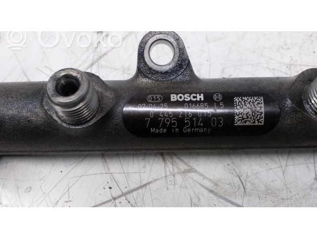 Vstřikovací lišta 0445216015, 779551403 BMW X5 E70 pro naftový motor 3.0 1269