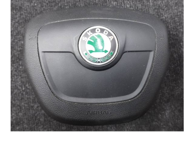 Подушка безопасности водителя 5J0880201H   Skoda Fabia Mk2 (5J)