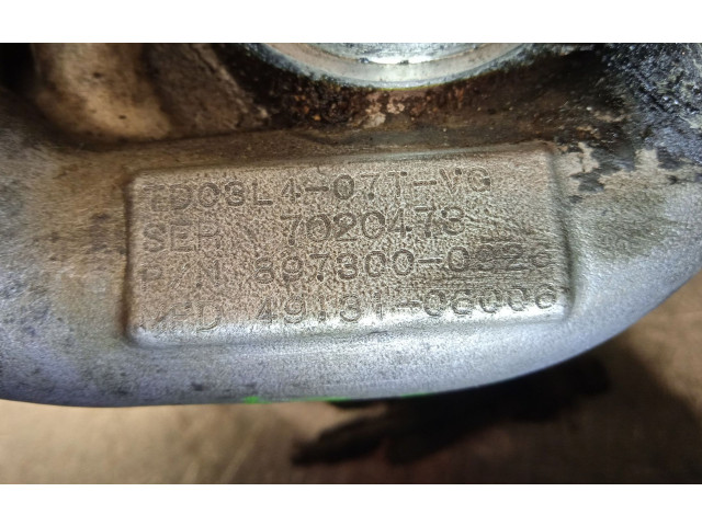  Турбина Opel Meriva A  8973000926, 4913106006   для двигателя Z17DTH      