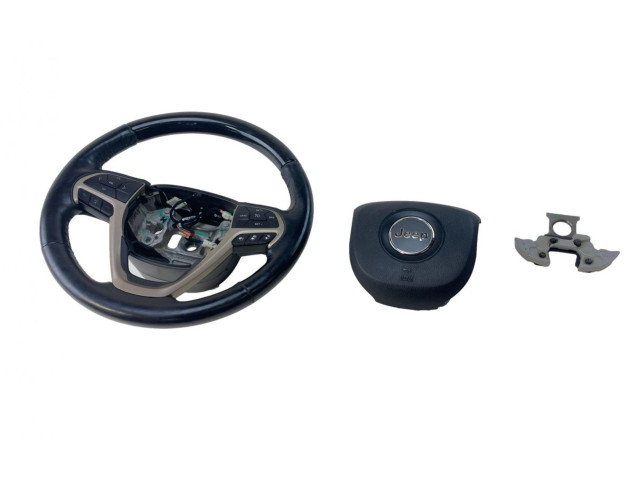 Руль Jeep Grand Cherokee 2010 - 2021 года 5QV31DX9AC, 1WE282X9AD