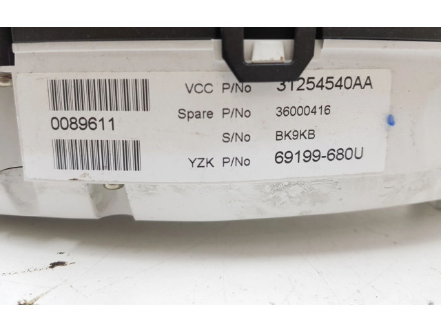 Панель приборов 36000416, 69199680U Volvo V70