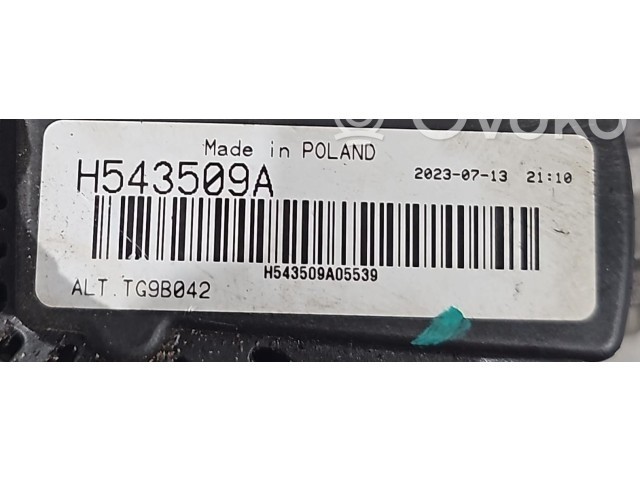 Генератор H543509A, H543509A   Renault Twingo II      