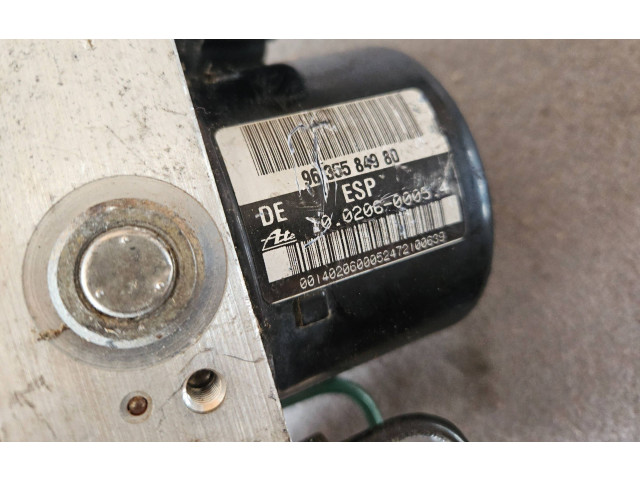 Блок АБС 9635584980, 10096011133 Citroen C5 2001 - 2004 года