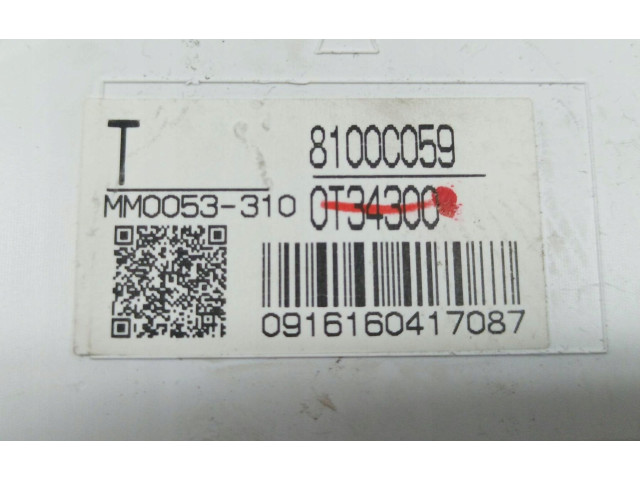 Панель приборов 8100C059, MM0053-310 Mitsubishi ASX