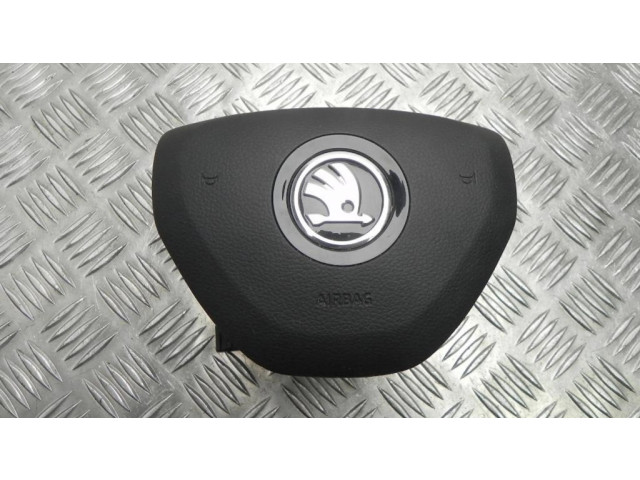 Подушка безопасности водителя 6V0880201T, M3068 Skoda Fabia Mk3 (NJ)