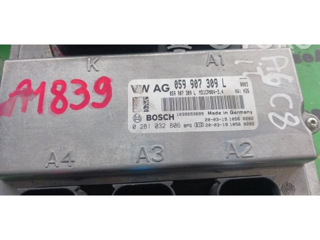 Řídící jednotka 0281032806, 059907309L Audi Q7 4L 2007