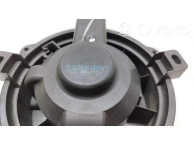 Вентилятор печки MF0160700701, 13706348 Mitsubishi Colt CZ3