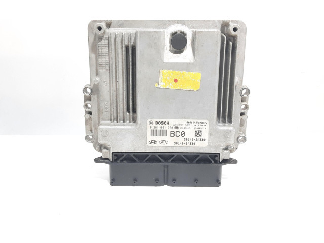 Блок управления двигателя 39140-2ABB0, 0281031578   Hyundai ix20