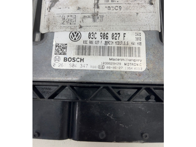 Řídící jednotka 03C906027F, 0261S04347   Volkswagen Tiguan 2010
