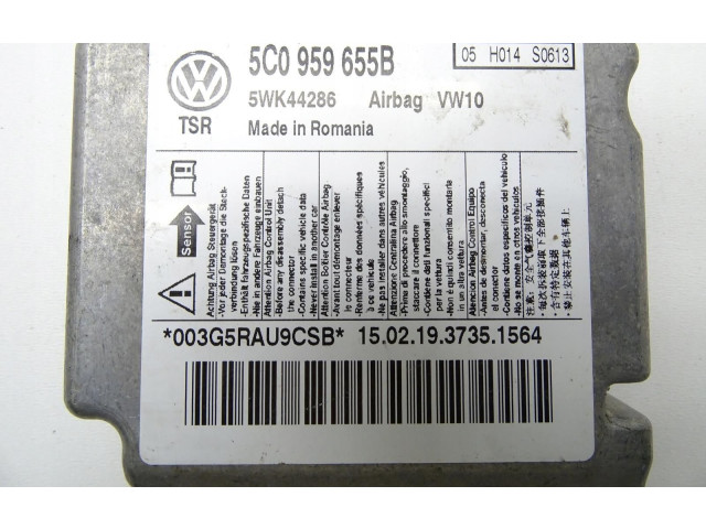 Блок подушек безопасности 5C0959655B   Skoda Yeti (5L)