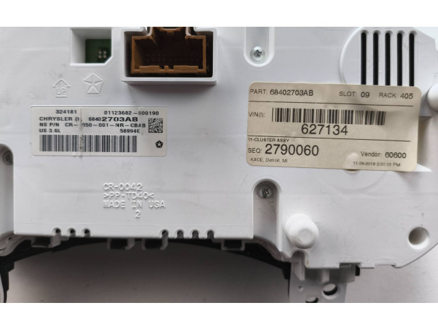 Панель приборов 68402703AB, 627134 Jeep Grand Cherokee