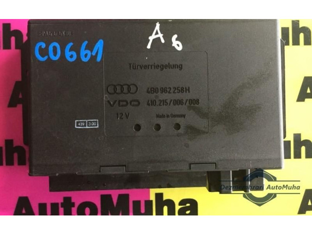 Блок комфорта 410215006008, 4B0962258H Audi A6 S6 C5 4B