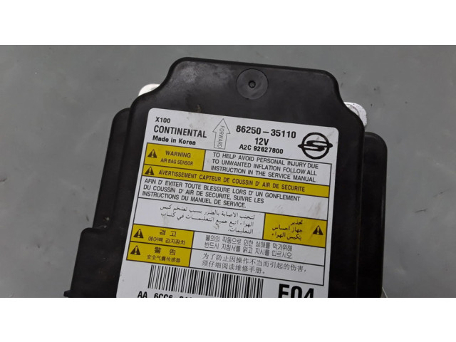 Блок подушек безопасности 8625035110, A2C92627800 SsangYong Tivoli