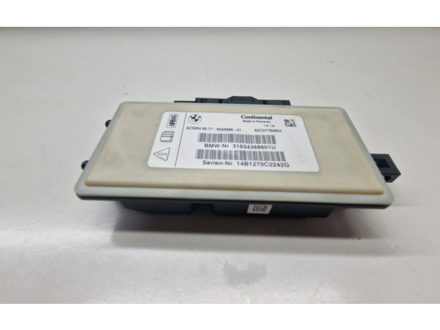 Блок подушек безопасности 9343686   BMW X3 F25