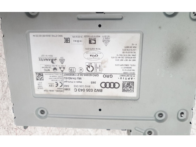 Руль Audi A4 S4 B9 8W  2019 -  года 8W2035043C      