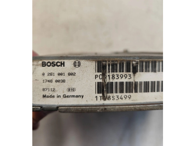 Блок управления двигателя 08183993, 0281001802   Volvo S70  V70  V70 XC