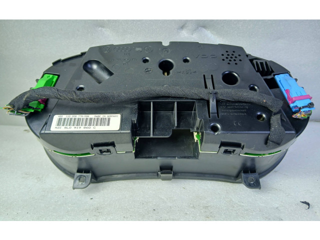 Панель приборов 8L0919860C Audi A3 S3 8L