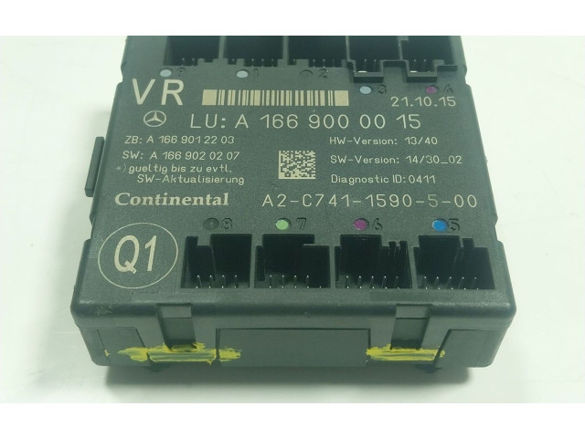 Блок управления A1669000015, A1669000015   Mercedes-Benz GLE AMG (W166 - C292)