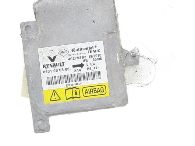 Блок подушек безопасности 8201236035 Renault Twingo II