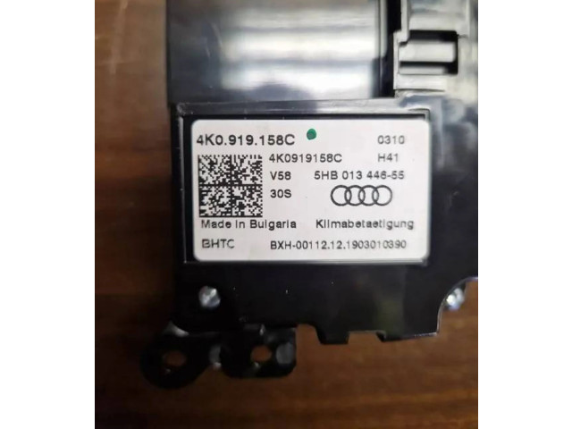 Блок управления климат-контролем 4K0919158C, 5HB01344655 Audi e-tron