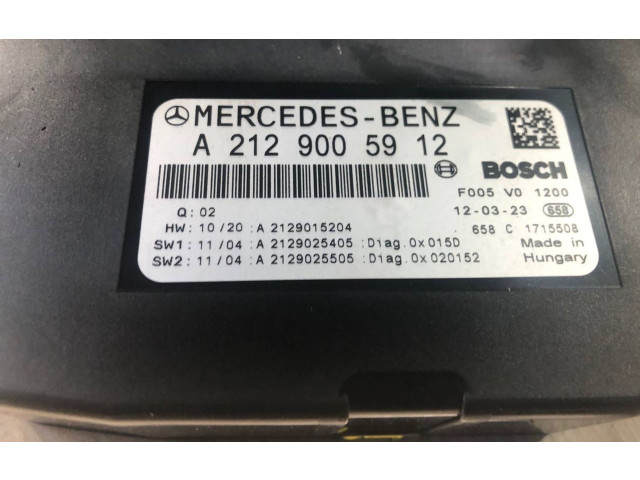 Pojistková skříňka A2129005912, A2129025505 Mercedes-Benz C W204 2012
