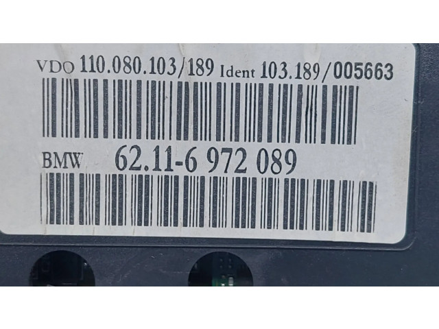 Přístrojová deska BMW 7 E65 E66 2006 62116972089, 110080103