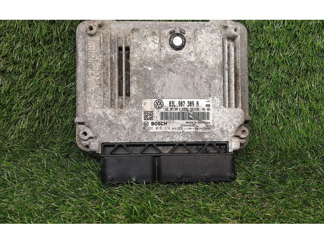 Блок управления двигателем Блок управления 03L907309N, 03L907309N   Volkswagen PASSAT B7