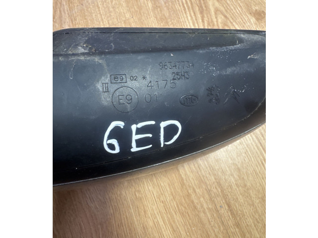 Zpětné zrcátko Peugeot 307 2003 96347734, 014175