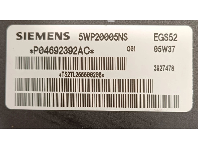 Блок управления коробкой передач P04692392AC   Jeep Grand Cherokee (WK)
