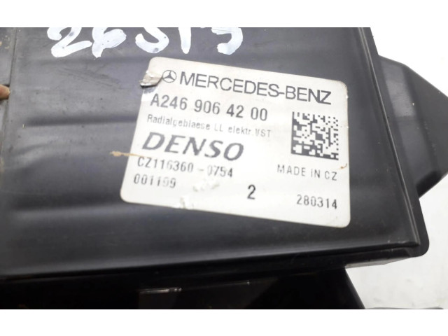 Вентилятор печки 2469064200 Mercedes-Benz A W176