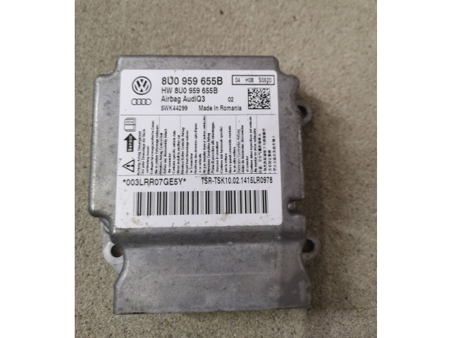 Блок подушек безопасности 8U0959655B, 5WK44299 Audi Q3 8U