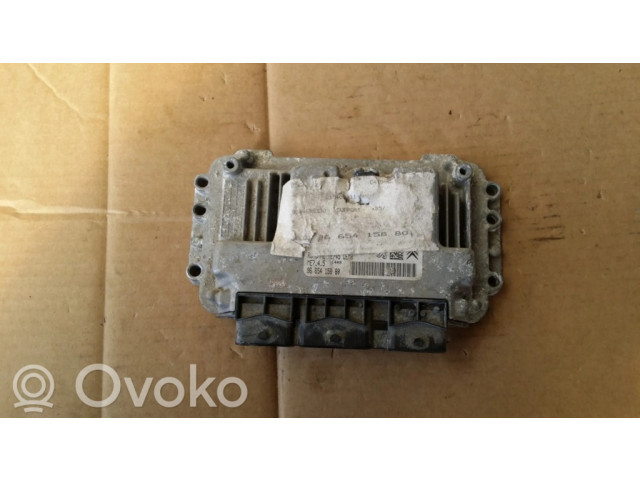 Блок управления двигателя 9665415880 Citroen C4 I