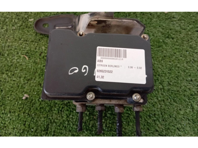 Jednotka ABS 0265231522 Citroen Berlingo