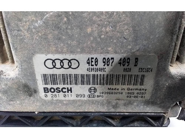 Řídící jednotka 4E0907409B   Audi A8 S8 D3 4E 2002
