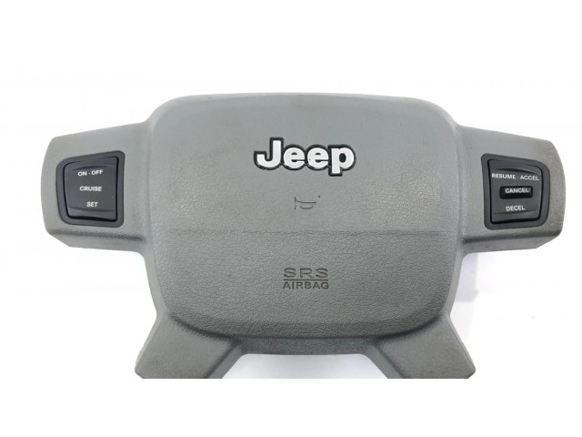Подушка безопасности водителя 1CE761D5AA, P1CE761D5AA Jeep Grand Cherokee (WK)