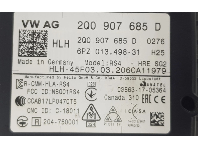 Блок управления 2Q0907685D, 6PZ01349831   Cupra Formentor