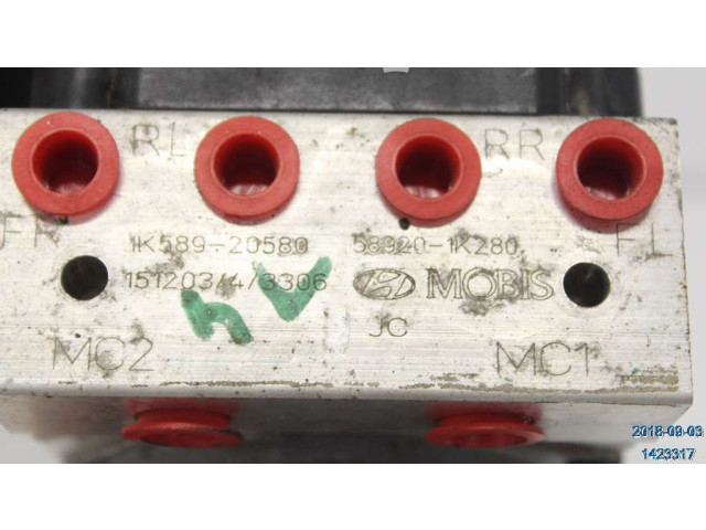 Блок АБС 589201K280, 1K58920580   Hyundai  ix20   -  года