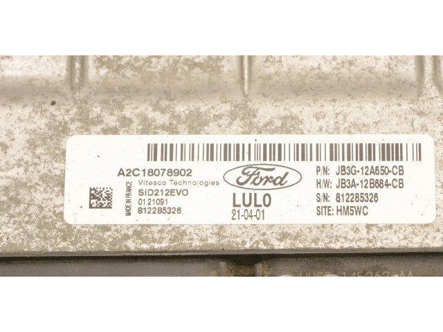 Блок управления двигателя JB3G-12A650-CB, JB3A-12B684-B   Ford Ranger