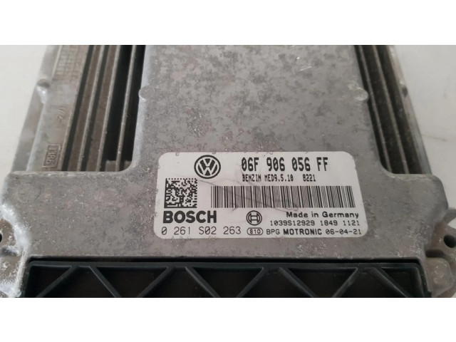 Блок управления двигателя 06F906056FF, 0261S02263 Volkswagen Jetta V