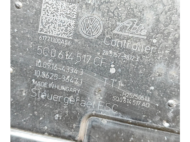 Блок АБС 5Q0614517CF, 5Q0614517AD Volkswagen Golf VII 2013 - 2019 года
