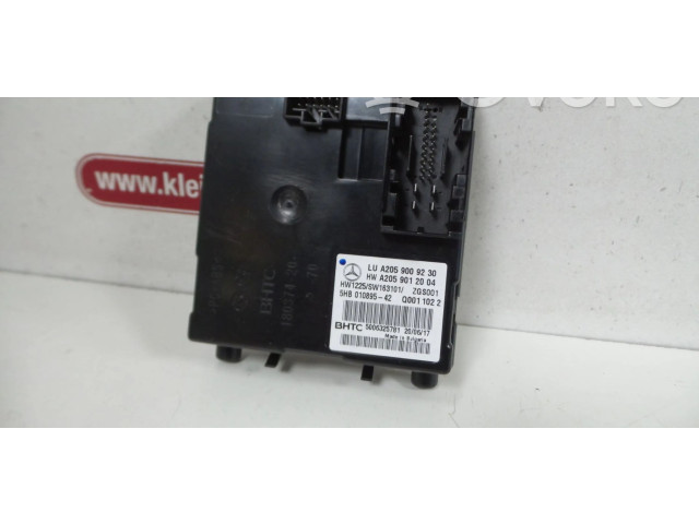 Блок управления климат-контролем A2059009230, A0009001017   Mercedes-Benz GLC C253