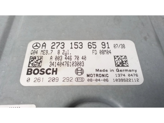 Řídící jednotka A2731536591 Mercedes-Benz CL C216 2008