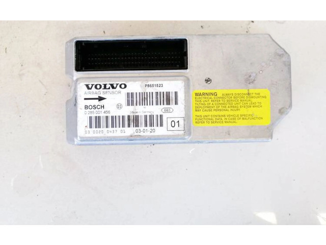 Блок подушек безопасности 0285001456, p8651523 Volvo V70