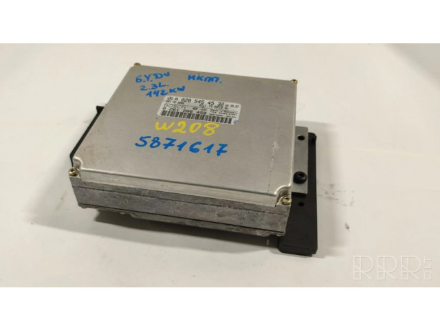 Řídící jednotka A0285454532, A0235458232 Mercedes-Benz CLK A208 C208 1999