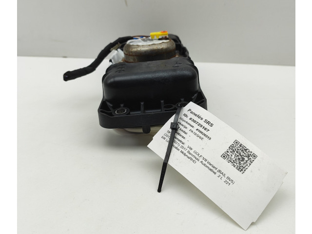Подушка безопасности пассажира 8V0880204G Volkswagen Golf VII