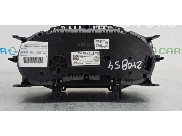 Панель приборов 5G1920741B Volkswagen Golf VII