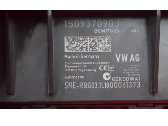 Блок комфорта 1S0937090J, 1S0937090J   Skoda Citigo   