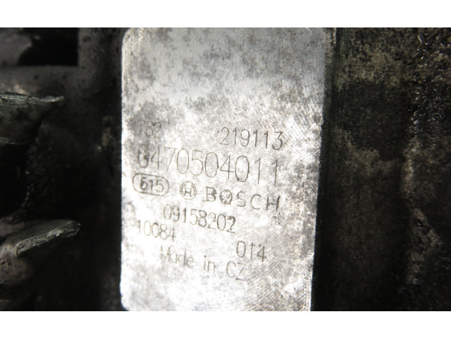 Vstřikovací čerpadlo 0470504011, 09158202 Opel Zafira A X 20 DTL