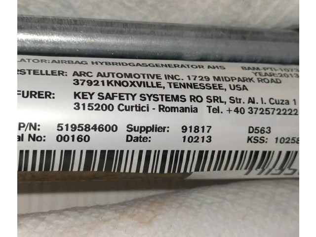 Боковая подушка безопасности 52080825, 519584600 Fiat 500L